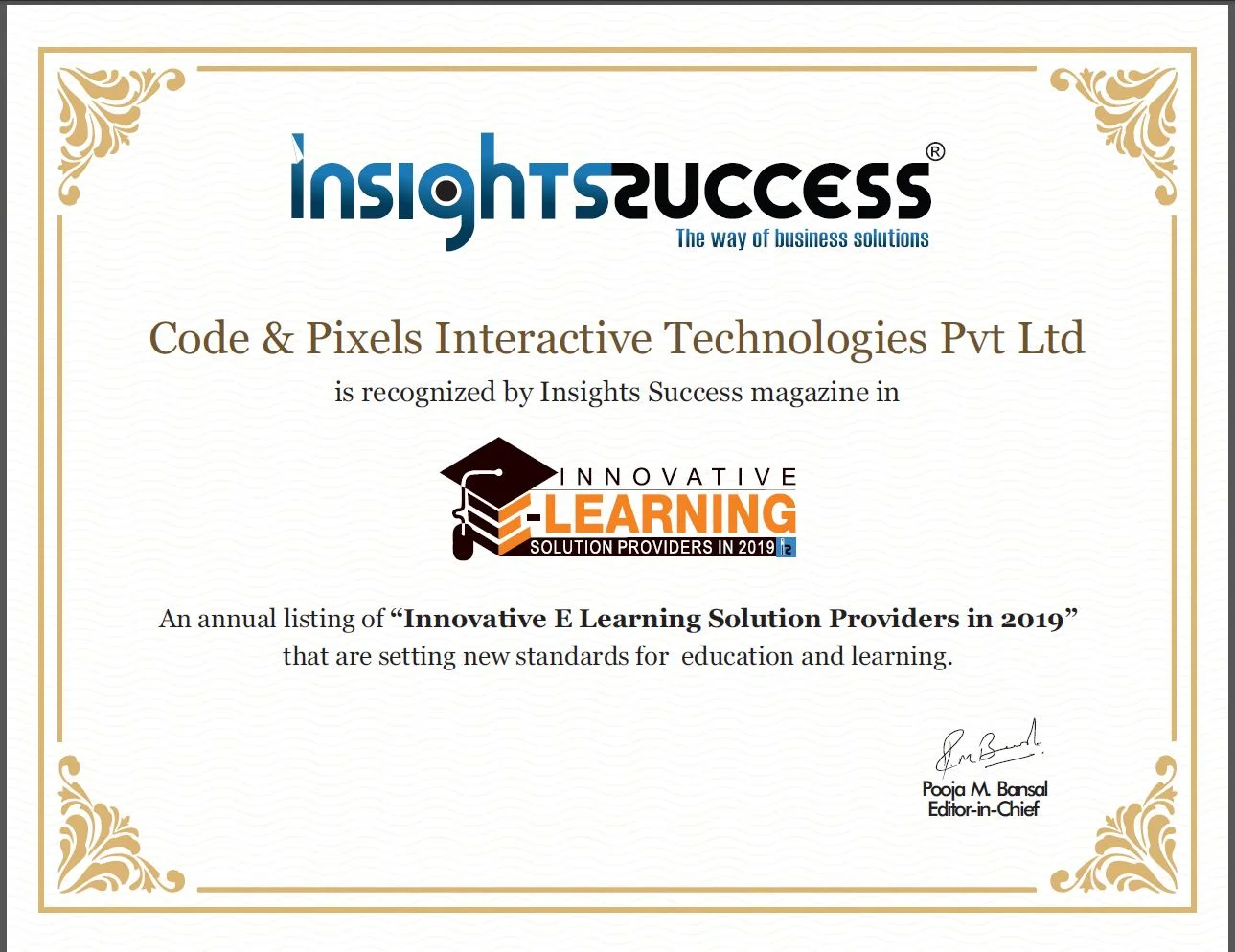 Innovative E-Learning Solution Providers in 2019