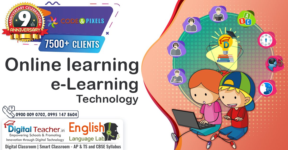 Online Learning E-learning Technology.