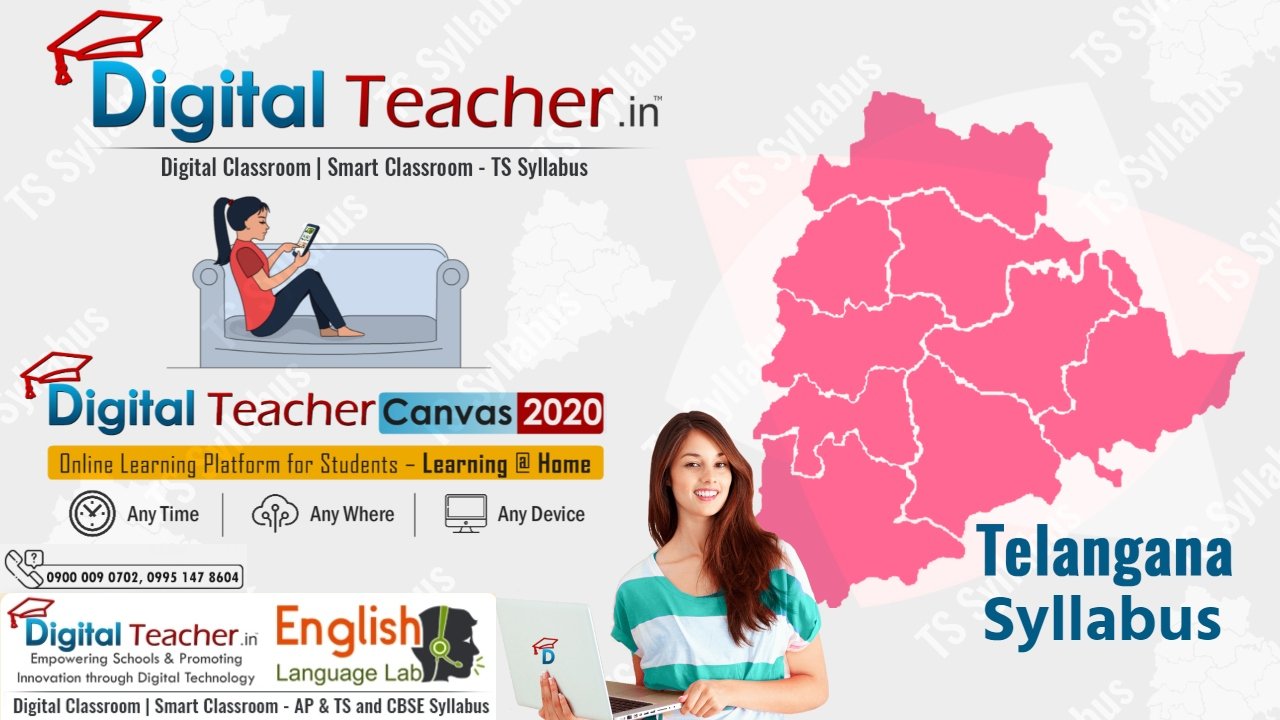 Digital Teacher Canvas Telangana Syllabus