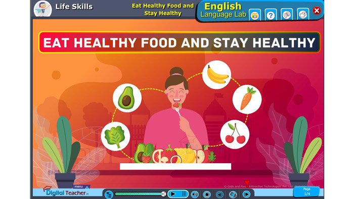 Eat-Healthy-Food-And-Stay-Healthy | English Language Lab