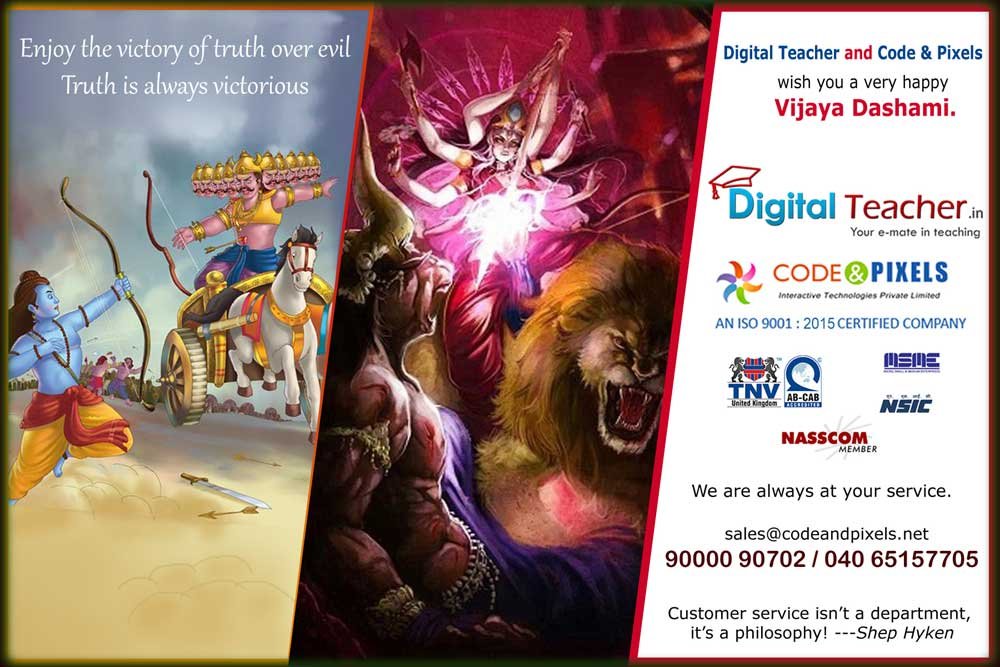 Enjoy the victory of truth over evil Truth is always victorious - Digital Teacher