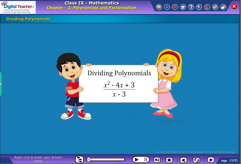 Dividing Polynomials