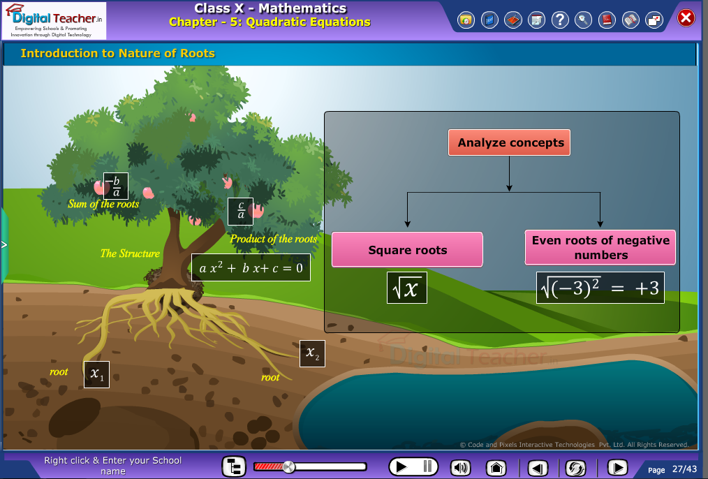 Introduction-to-Nature of roots