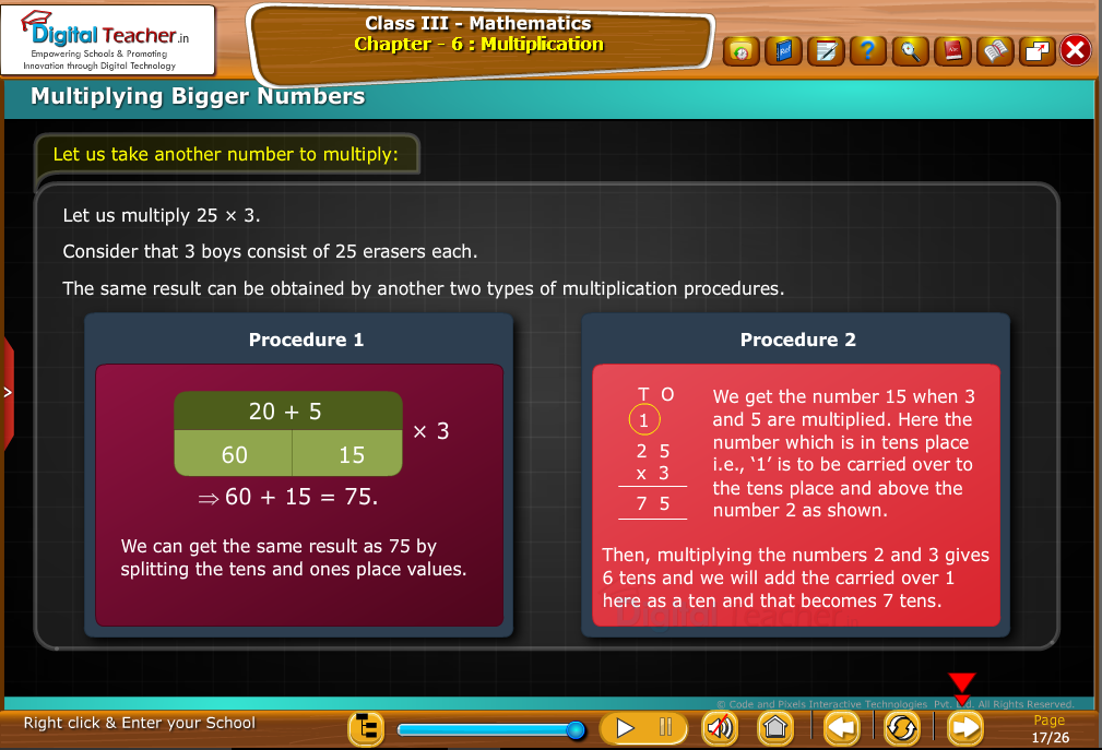 Multiplying bigger numbers