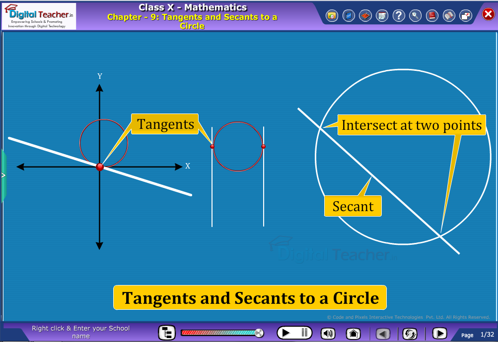 Tangents and Secants-to-a Circle