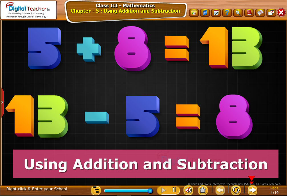 Using Additon and Subtraction